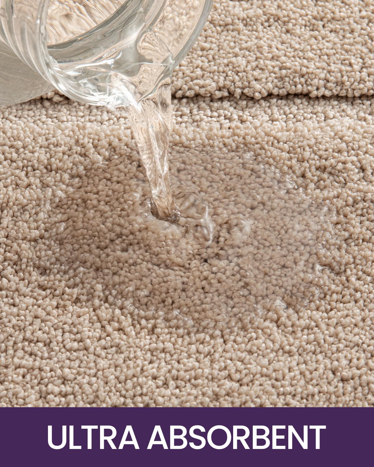 Dexi Bathroom Rug Mat 36X24, Ultra Soft Absorbent Mats, Non Slip Washable Shower Floor Rugs, Quick Dry Microfiber Bathmat For Tu